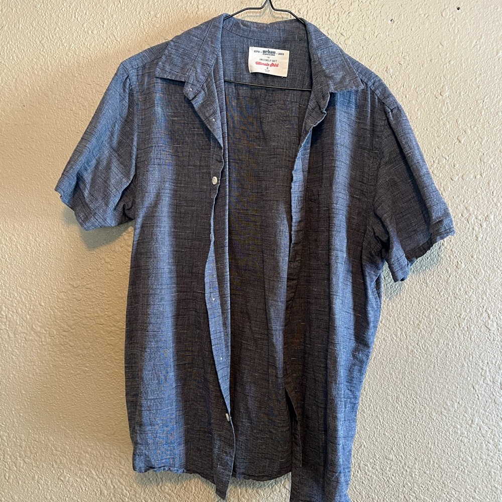 Urban Pipeline Gray Short Sleeve Shirt